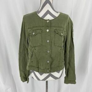 Sanctuary Olive Green Utility Jacket